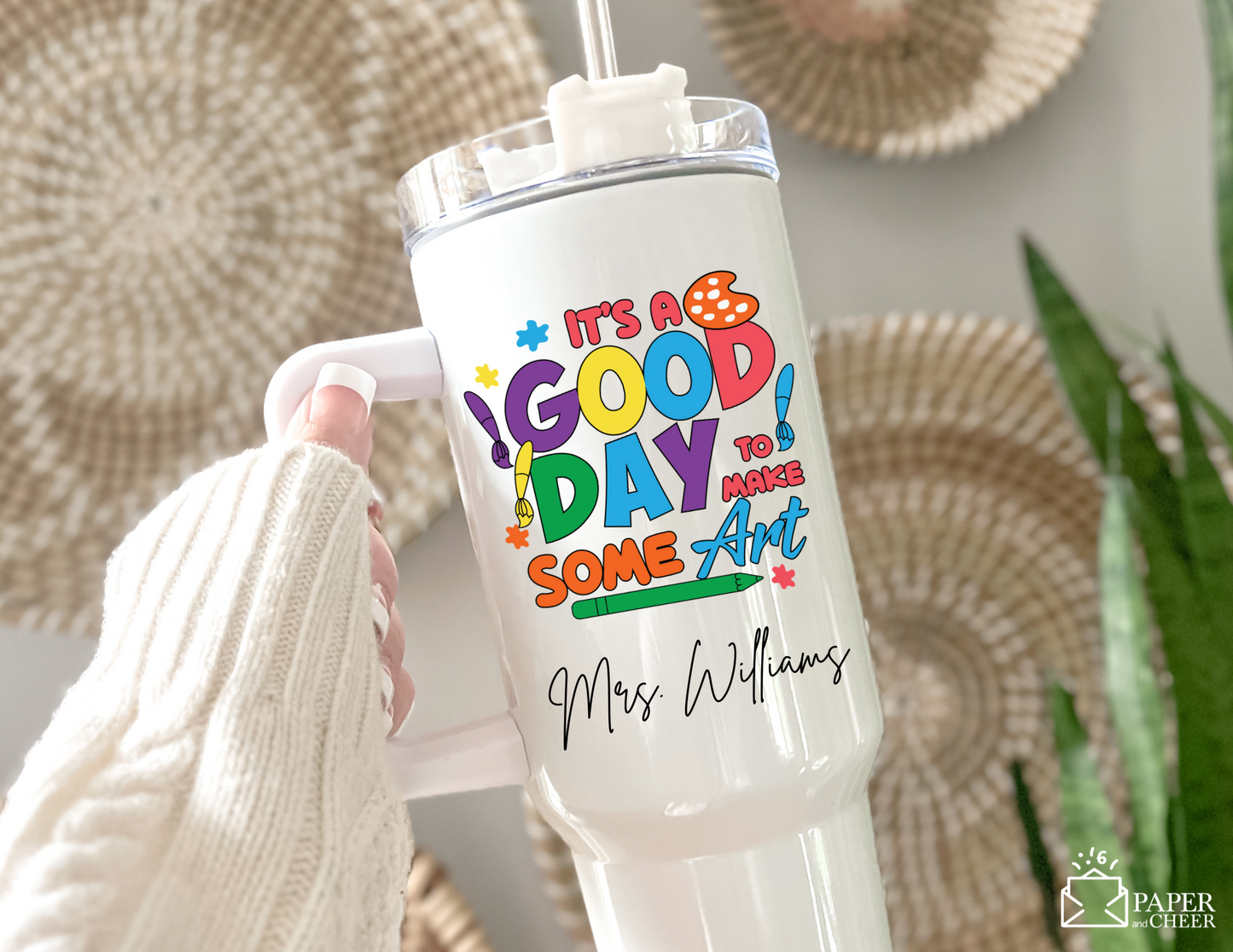 Art Teacher Tumbler (Personalized)
