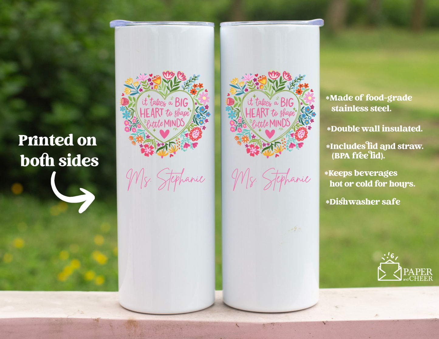School Teacher Tumbler (Personalized)