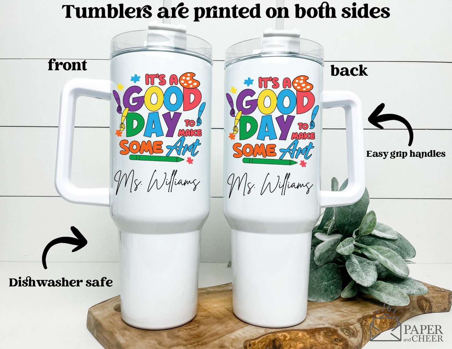 Art Teacher Tumbler (Personalized)