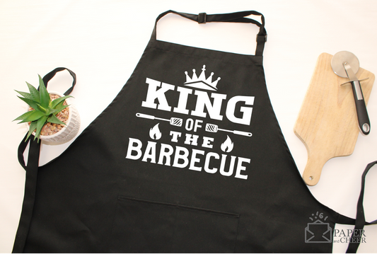 Personalized King of the Barbecue Apron