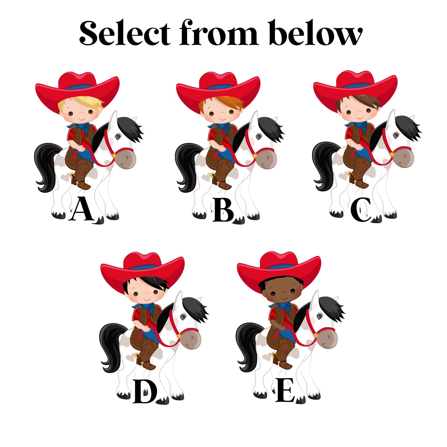 First Rodeo Cowboy Birthday Invitation