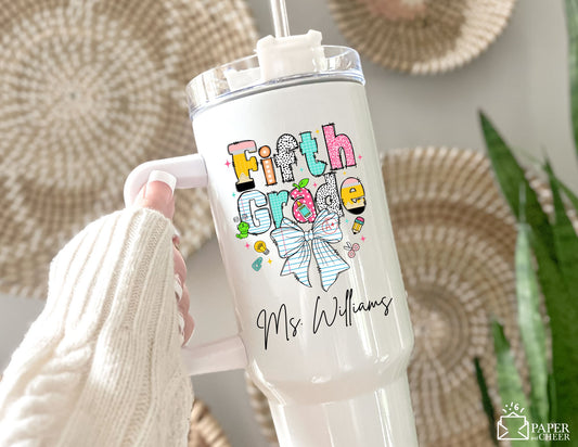 School Teacher Tumbler (Personalized)