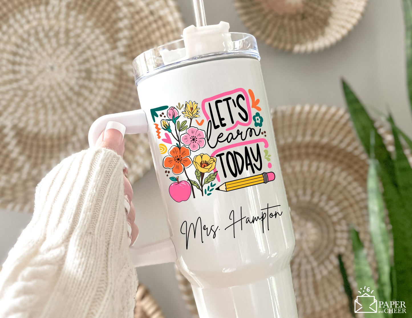 School Teacher Tumbler (Personalized)