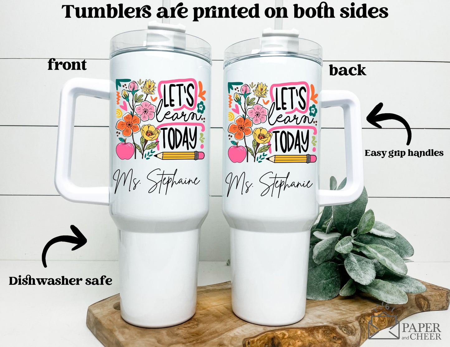 School Teacher Tumbler (Personalized)