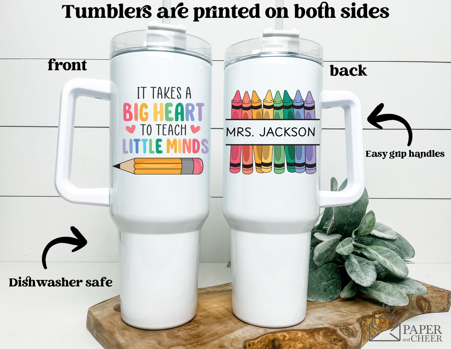 School Teacher Tumbler (Personalized)