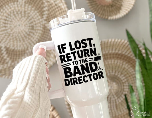 Band Director Tumbler (Personalized)