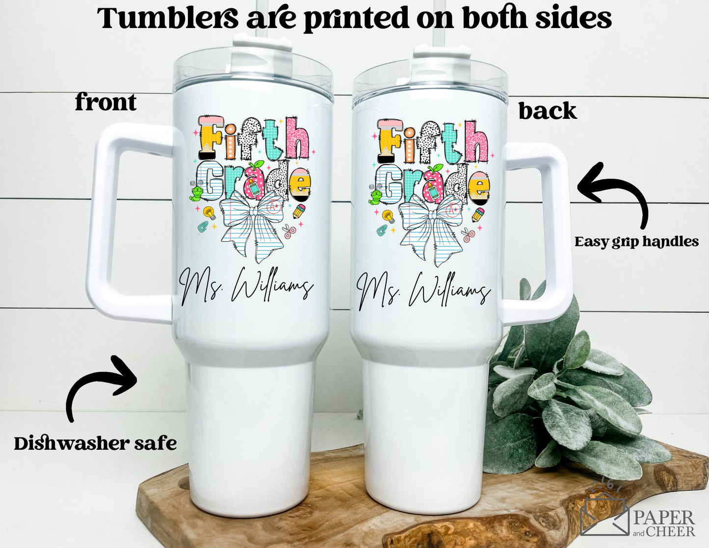 School Teacher Tumbler (Personalized)