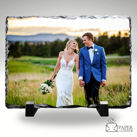Custom Photo Rock Slate